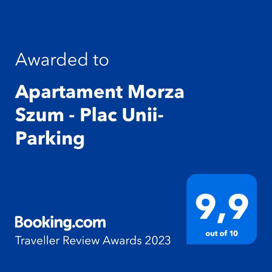 Apartament Morza Szum - Plac Unii- Parking Gdynia Exteriör bild